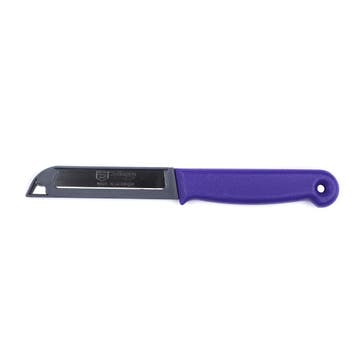 Solingen Schilmesje – RVS Glad – 18,5 cm met Blade Cover, Ophalen of Verzenden, Nieuw, Rvs of Chroom