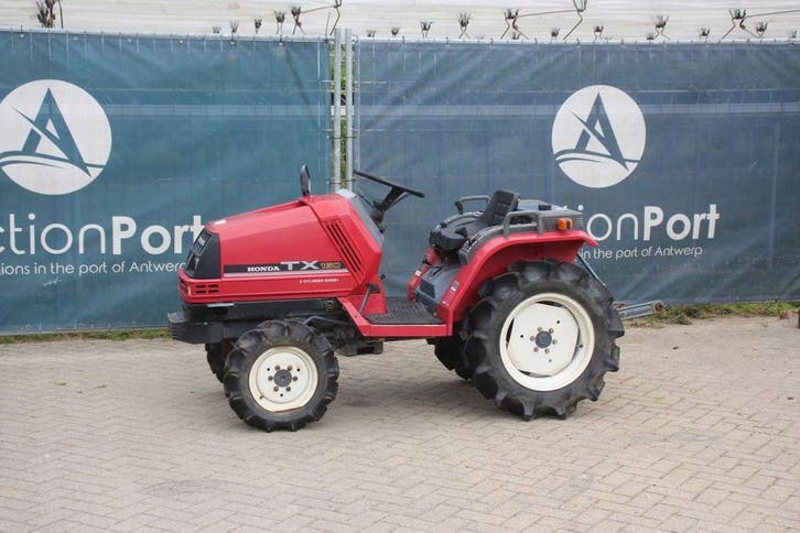 Veiling: Minitractor Honda TX 160 Diesel 16pk, Zakelijke goederen, Agrarisch | Tractoren, Gebruikt, Overige merken, tot 2500, tot 80 Pk