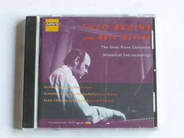 Theo Bruins plays Bela Bartok - Three Piano Concertos, Ophalen of Verzenden, Zo goed als nieuw