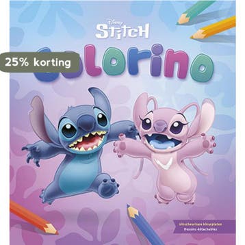 Disney Stitch Colorino kleurblok / Disney Stitch Colorino, Boeken, Verzenden, Gelezen