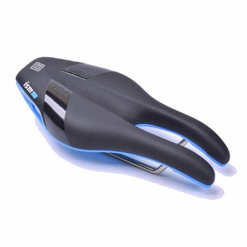 ISM PN 3.0 Zwart Blauw Fietszadel (fietsen zonder Zadelpijn), Verzenden, Nieuw