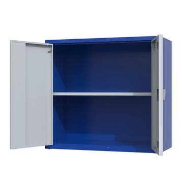 Nieuwe archiefkast - 75x80x38cm - roldeurkast - blauw/grijs, Huis en Inrichting, Kasten | Roldeurkasten en Archiefkasten, Nieuw