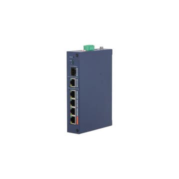 Dahua CHS4106-4ET 4x100Mbps 1xUp 1xSFP Cloud Managed Switch, Verzenden, Nieuw