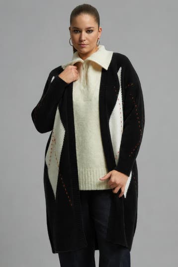 Mat fashion argyle vest Maat:, Kleding | Dames, Verzenden, Nieuw, Overige kleuren