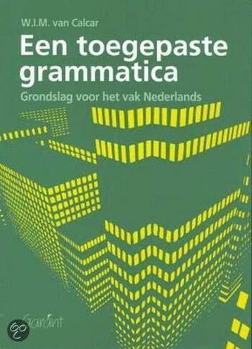 TOEGEPASTE GRAMMATICA - W.I.M. van Calcar 9789053503010, Verzenden, Gelezen, W.I.M. van Calcar