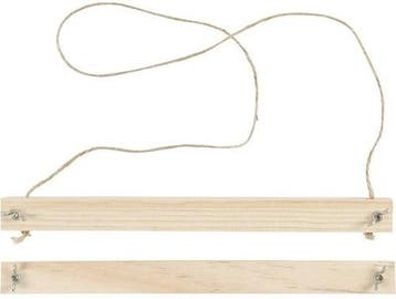 Posterhanger Set Grenen Rechthoek 25x2.2x2 cm, Ophalen of Verzenden, Nieuw