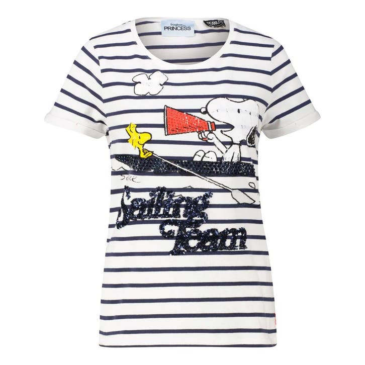 Frogbox • gestreept t-shirt sailing team • 36, Kleding | Dames, Tops, Wit, Nieuw, Maat 36 (S), Verzenden