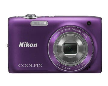 Nikon Coolpix S3100 Digitale Compact Camera - Paars (In doos, Verzenden, Zo goed als nieuw