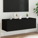 Wandmeubel | Zwart 46% Korting, Huis en Inrichting, Kasten | Wandmeubels, Nieuw, Ophalen of Verzenden, Minder dan 150 cm, Minder dan 100 cm
