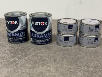 Veiling - Histor verf- en wax set 6-delig, Nieuw