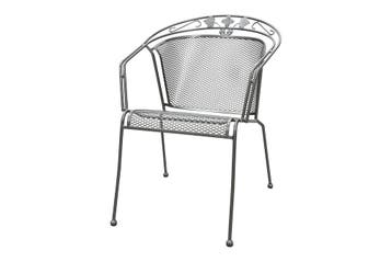 Royal Garden Elegance strekmetaal stapelbare tuinstoel -, Tuin en Terras, Verzenden, Nieuw, Overige materialen