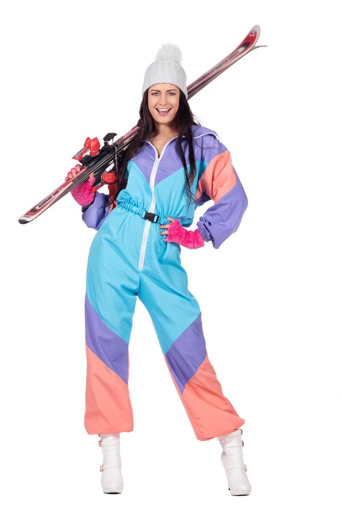 Retro Skipak Dames, Kleding | Dames, Carnavalskleding en Feestkleding, Nieuw, Ophalen of Verzenden