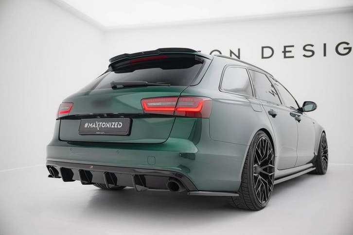 Aggressive Diffuser V.4 voor Audi A6 C7 Avant S-line, Auto diversen, Tuning en Styling, Ophalen of Verzenden
