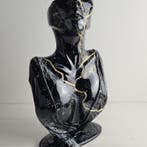 Santicri - Tired face (black and white marble )