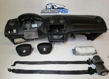 Dashboard + Airbags + Veiligheidsgordels Donker bord Ibiza, Verzenden, Gebruikt, Seat