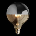 Calex Filament dimbare LED Lamp Globe Mirror Silver Ø95mm E, Nieuw