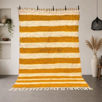 Beni Ouarain vintage – Berbertapijt van dikke wol - Tapijt -, Nieuw