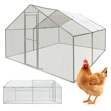 MaxxPet Kippenren - kippenhok metaal - 3x4x2m (Kippenhokken), Verzenden, Nieuw