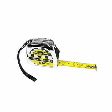 Benson Rolmaat - Meetlint - Chroom - 5 meter - 19 mm - Du..., Ophalen of Verzenden, Nieuw