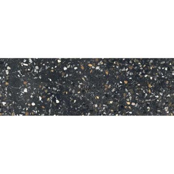 Sphinx Terrazzo Vloertegel - 20x60 cm - Mat Zwart, Ophalen of Verzenden, Nieuw