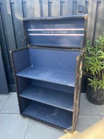 Tommy Hilfiger - Boekenkast - Canvas, Kunstleder, Hout -, Antiek en Kunst