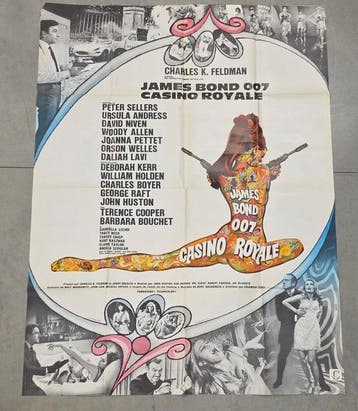 Georges Kerfyser - Casino Royale - 160x120 cm, Nieuw
