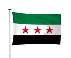 Syrische Vlag 40x60cm, Verzenden, Nieuw