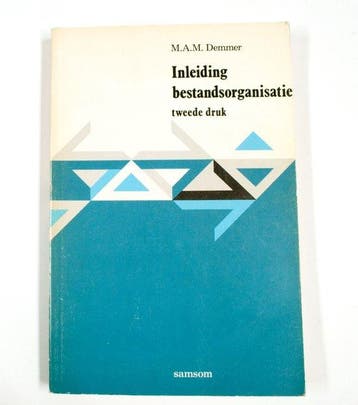 Inleiding bestandsorganisatie - Demmer, Verzenden, Gelezen