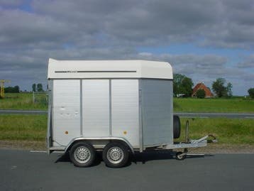 Weijer aluminium vee trailer afm. 285x155x195cm 2000kg, Ophalen, Gebruikt, Aluminium, Overige typen