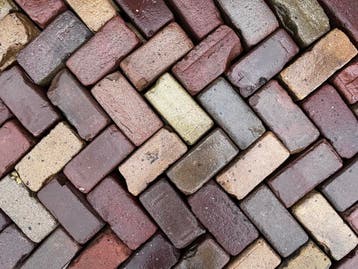 Oude gebakken keiformaten Elst (op pallets)..., Ophalen of Verzenden, Gebruikt, Klinkers