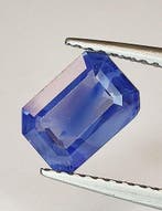 Blauw Saffier - 1.47 ct - Antwerp Laboratory for Gemstone, Nieuw