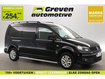 Volkswagen Caddy Maxi 1.6 TDI 102PK L2 | Marge | Aut. |, Automaat, Euro 5, Volkswagen, Zwart
