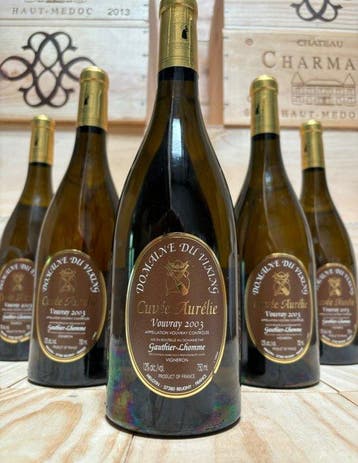 2003 Domaine du Viking Cuvée Aurélie Vouvray Moelleux -, Verzamelen, Wijnen, Nieuw