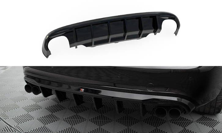 Aggressive Diffuser voor Audi S5 / A5 B8 S line Coupe / Cabr, Auto diversen, Tuning en Styling, Ophalen of Verzenden