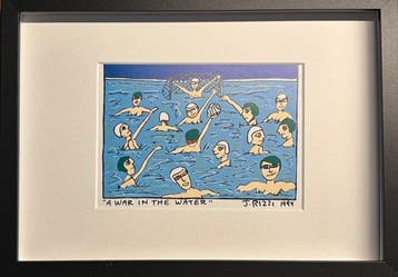 James Rizzi (1950-2011) - A War in the Water