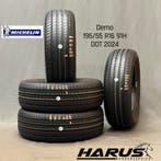195/55/16 91H Michelin E-primacy zomerbanden demo 4X, Gebruikt, 16 inch, Ophalen of Verzenden, Band(en)