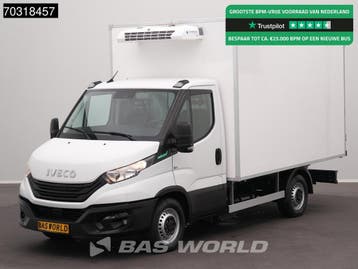 Iveco Daily 35S14 3.0L CNG Zijdeur Koelwagen Thermo King V-3, Stof, Gebruikt, Euro 6, Iveco