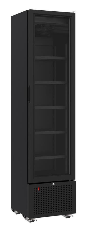 Combisteel Drankenkoeling | Smal Model | 221L | Zwart | +4°C, Ophalen of Verzenden, Nieuw