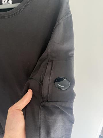 CP Company Sweater – Antraciet – Maat M, CP Company, Zo goed als nieuw, Grijs, Verzenden