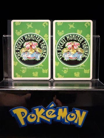 Pokémon - 4 Card - Vintage 1996 Pokémon Poker 4 Playing Card, Nieuw