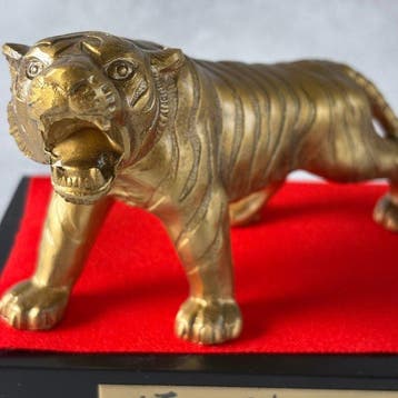- sculptuur - Koud geverfd brons - Japan (Zonder