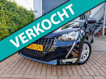 Peugeot 208 | Zakelijke Lease v.a. €178.38 pm, Automaat, Stof, Gebruikt, Euro 6