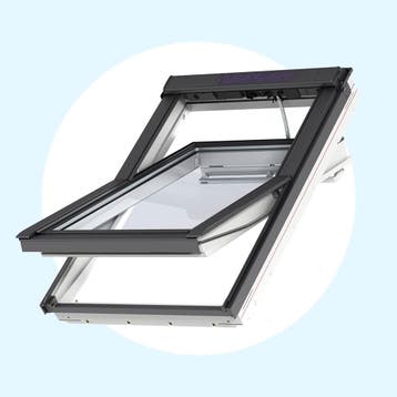Velux Tuimeldakraam zonne-energie GGU PK08 007030 94x140, Doe-het-zelf en Verbouw, Glas en Ramen, Verzenden, Nieuw, Dakraam