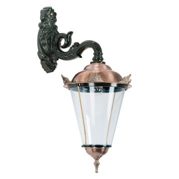 Wandlamp Volendam 3 Hang L met Kronen Buitenverlichting, Tuin en Terras, Verzenden, Nieuw