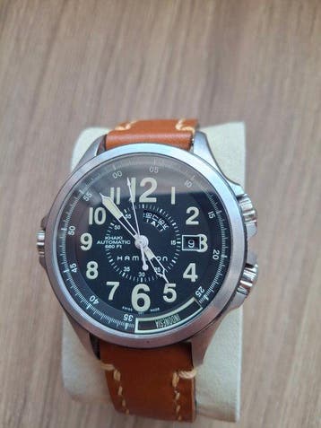 Hamilton - Khaki Automatic - H775650 - Heren - 2000-2010, Nieuw