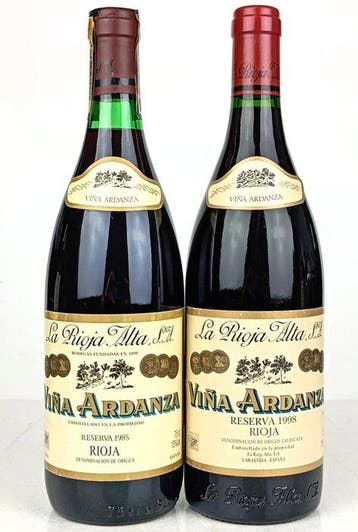 1985 La Rioja Alta, Viña Ardanza - Rioja Reserva - 2 Flessen, Nieuw