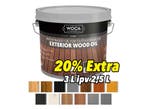 Woca Exterior Wood Oil. Nu tijdelijk 20% GRATIS, Minder dan 5 liter, Ophalen of Verzenden, Nieuw, Overige kleuren