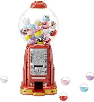Pantasy Retro Gumball Machine - Bouwset voor volwassenen..., Verzenden, Nieuw