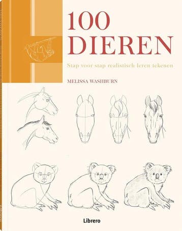 100 dieren - Melissa Washburn 9789463593496, Boeken, Hobby en Vrije tijd, Verzenden, Zo goed als nieuw, Melissa Washburn