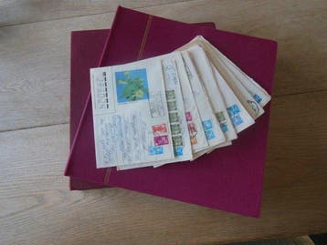 Sovjet-Unie 1925/1947 - Collectie in 2x SCHAUBEK, Gestempeld
